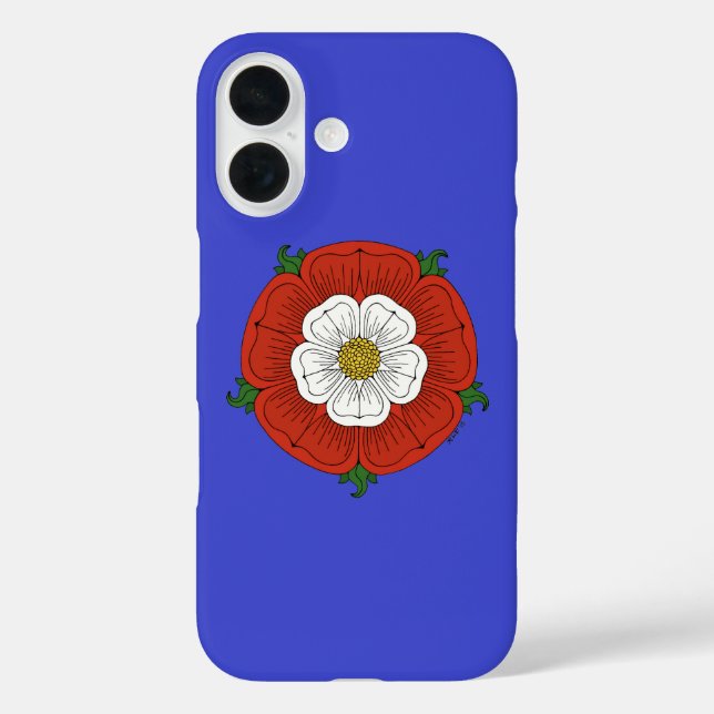 Tudor Rose Case-Mate iPhone Case (Back)