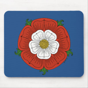 Tudor Rose Mouse Pad