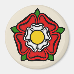 Tudor Rose of England, Emblem of Royalty Magnet