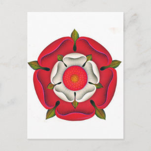 Tudor Rose Postcard