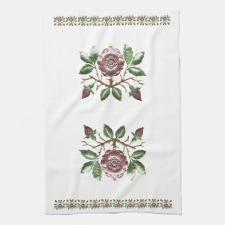 Tudor Rose Tea Towel