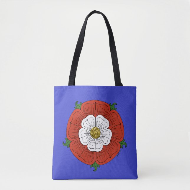 Tudor Rose Tote Bag (Front)