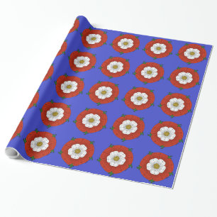 Tudor Rose Wrapping Paper