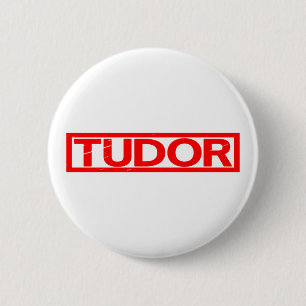 Tudor Stamp 6 Cm Round Badge