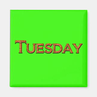 Tuesday Teaching or Memory Aid Magnet