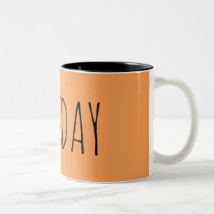 Tuesday Two-Tone Coffee Mug