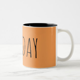 Tuesday || Week Collection Two-Tone Coffee Mug
