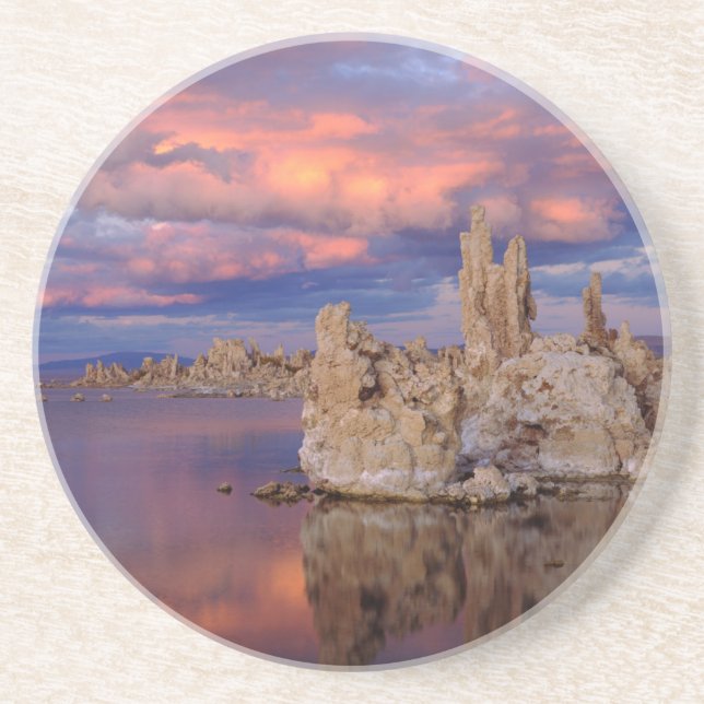 Tufa Formations on Mono Lake Coaster (Front)