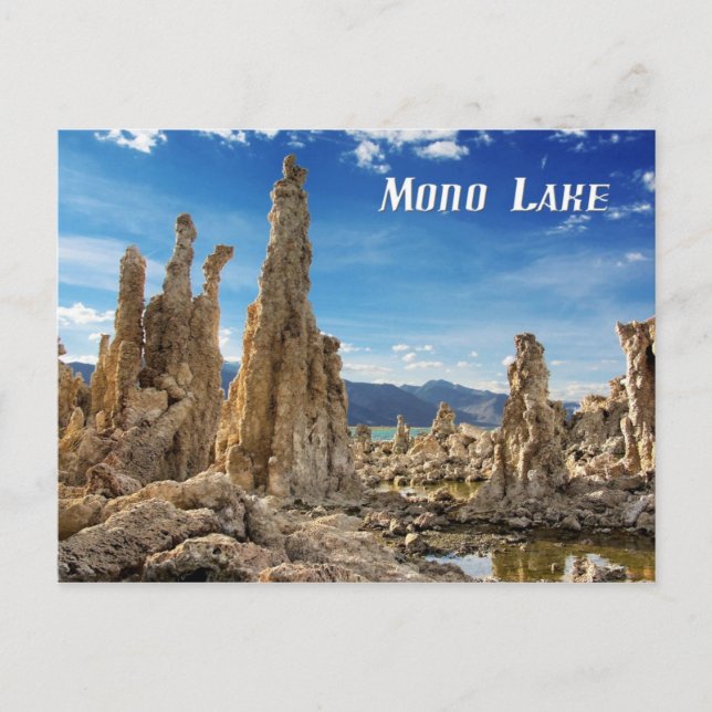 Tufa Towers, Mono Lake, California Postcard (Front)