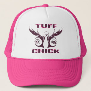 Tuff Chick - tough woman design Trucker Hat