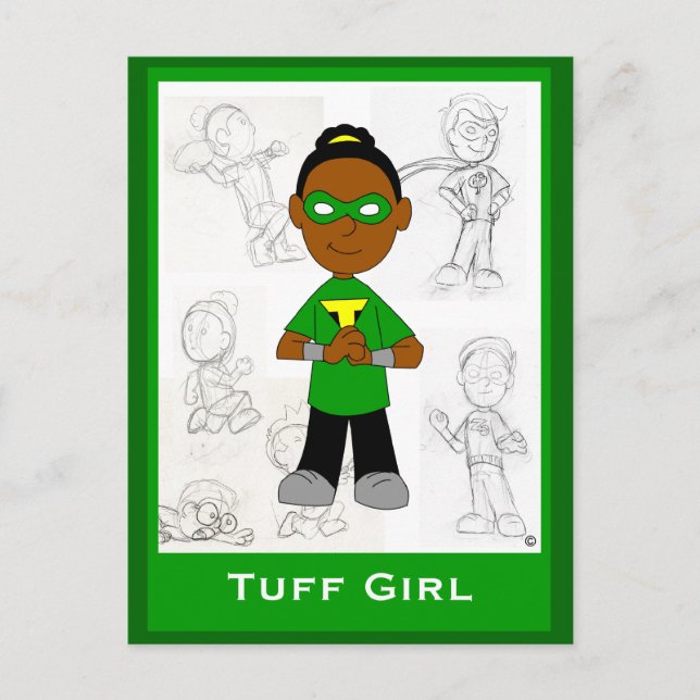 Tuff Girl: Post Card (Front)