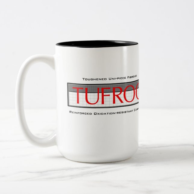 TUFROC v2g Two-Tone Coffee Mug (Left)