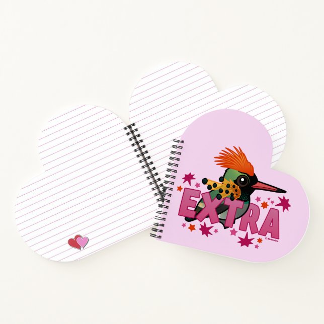 Tufted Coquette is *EXTRA* Notebook (Inside)