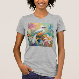 Tufted Golden Rumped Fantasy Bird T-Shirt