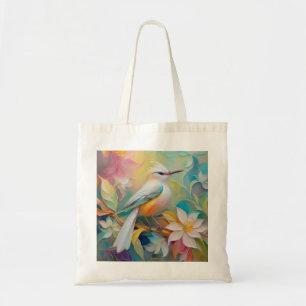 Tufted Golden Rumped Fantasy Bird Tote Bag