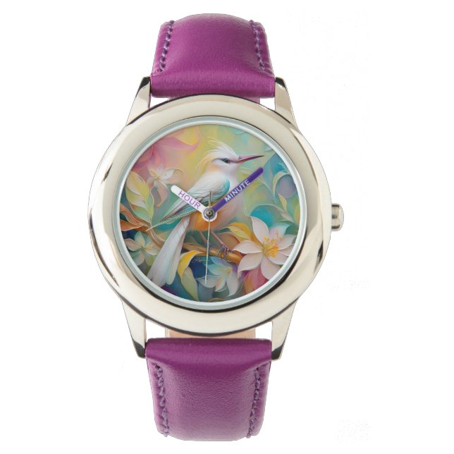 Tufted Golden Rumped Fantasy Bird Watch (Front)