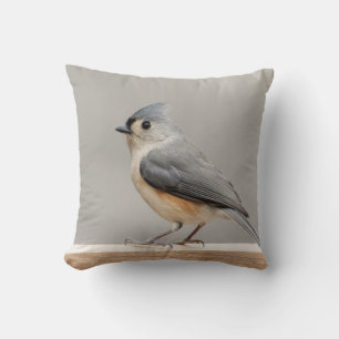 Tufted Titmouse Cushion