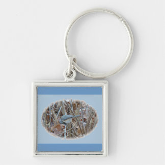 Tufted Titmouse Songbird Coordinating Items Key Ring
