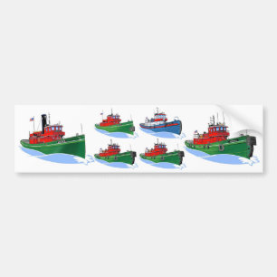 Tug America History Bumper Sticker