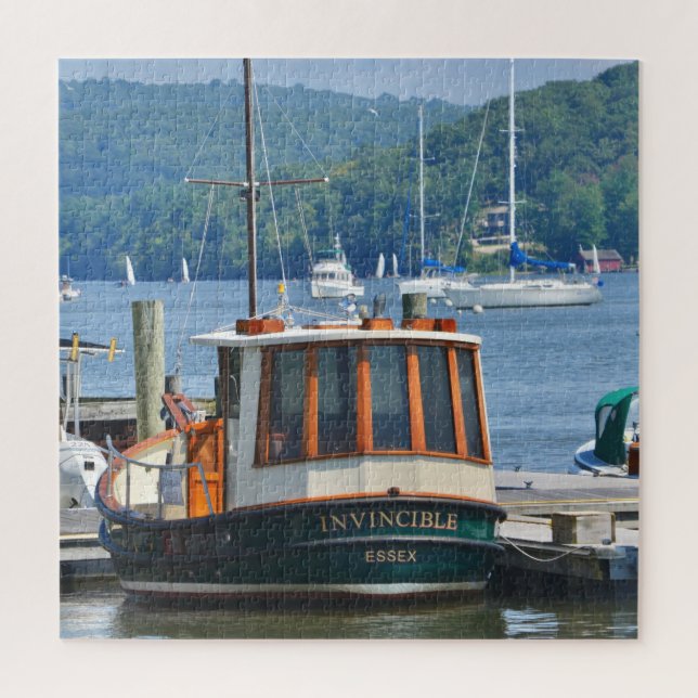 Tug Boat Nautical Jigsaw Puzzle (Vertical)