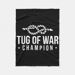 Tug Of War Champion Fleece Blanket