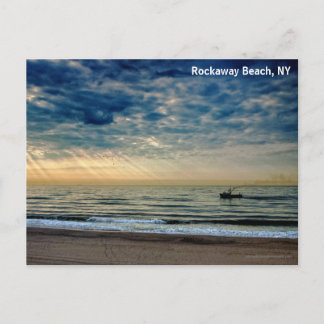 Tugboat and Birds Postcard