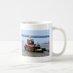 Tugboat at Penn's Land Philadelphia, PA Coffee Mug