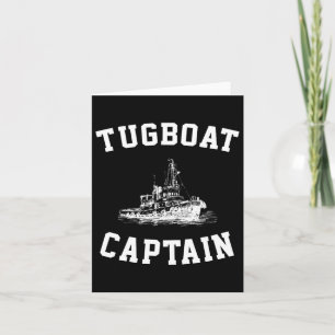 Tugboat Captain Card