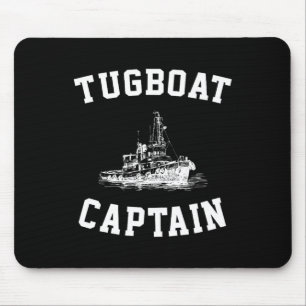 Tugboat Captain  Mouse Pad