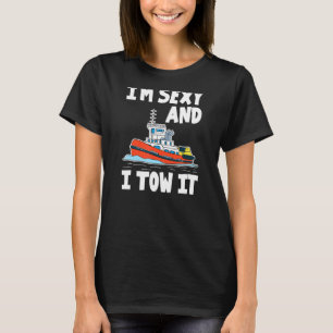 Tugboat Captain Skipper Tug Boat Towboat Operator T-Shirt