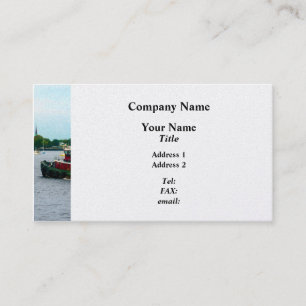 Tugboat Norfolk Virginia - Platinum Business Card