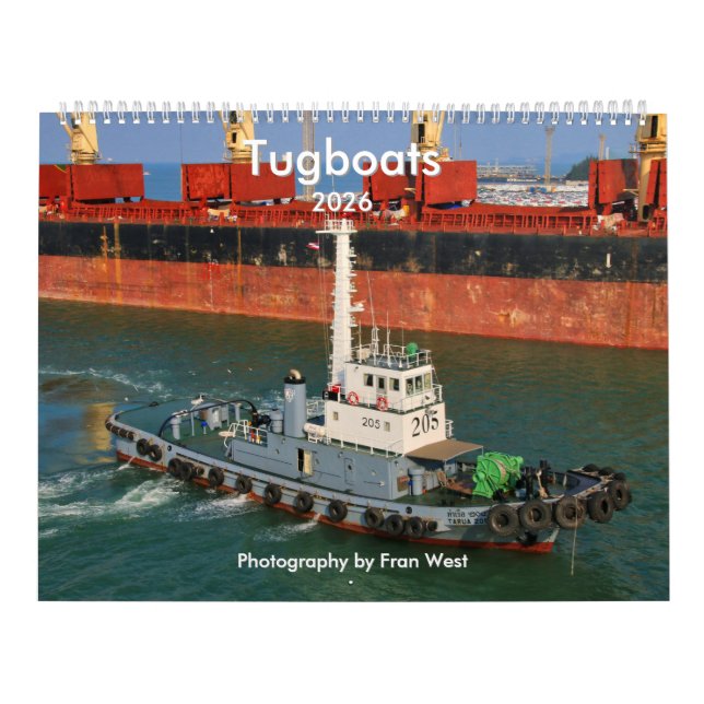 Tugboats 2026 calendar (Cover)