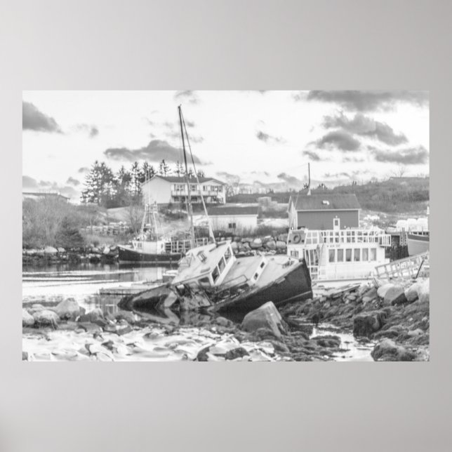 Tugger's Last Stand (b&w) Poster (Front)