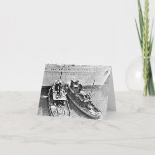 Tugs Assist Caronia Card