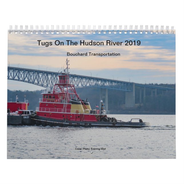 Tugs On The Hudson River 2019 Bouchard Calendar (Cover)