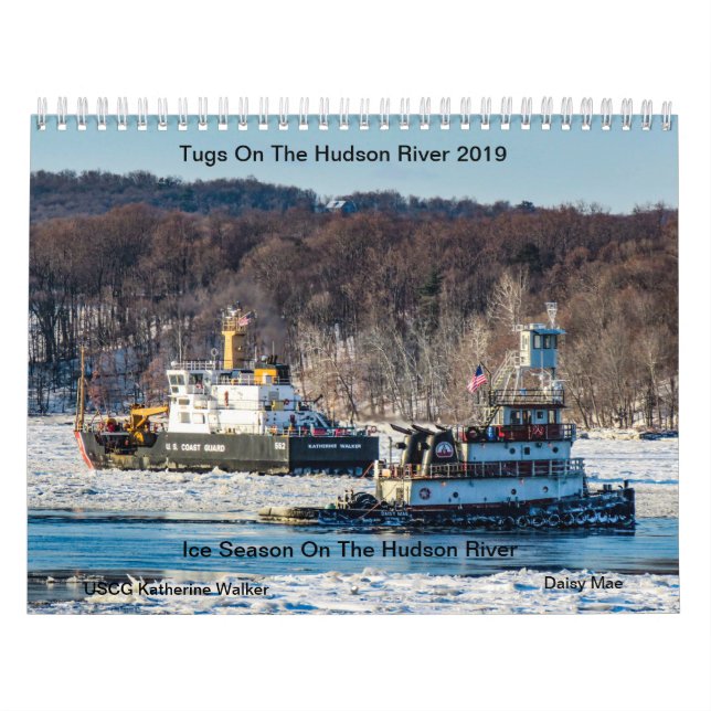 Tugs On The Hudson River 2019 Ice Season Calendar (Cover)