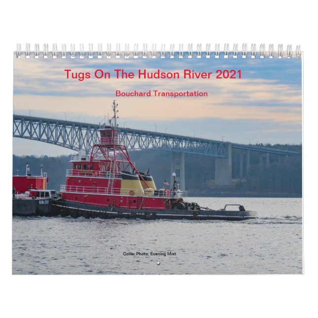 Tugs On The Hudson River 2022 Bouchard Calendar (Cover)