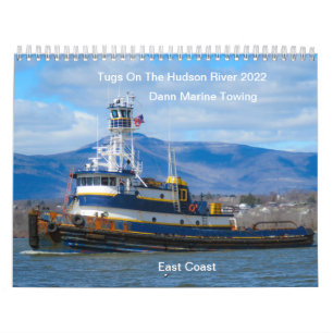 Tugs On The Hudson River 2022 Dann Marine Towing Calendar