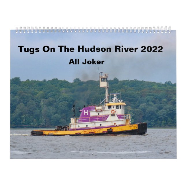Tugs On The Hudson River 2022 "JOKER" Calendar (Cover)