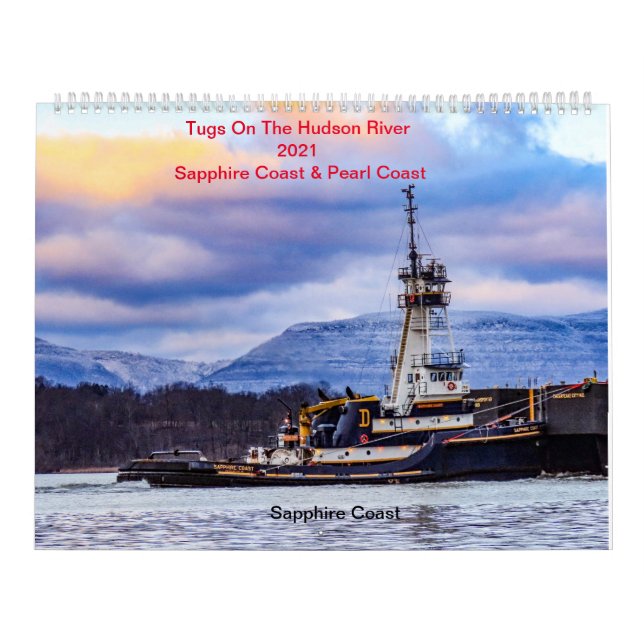 Tugs Sapphire Coast & Pearl Coast 2021 Calendar (Cover)