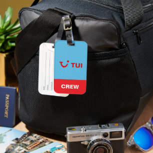 Tui Cabin Crew Airlines Aeroplane Livery Luggage Tag