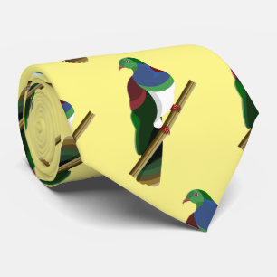 Tui Kereru NZ Bird Tie