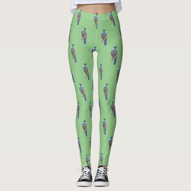 Tui New Zealand Bird Leggings (Front)
