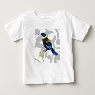 Tui New Zealand native bird Baby T-Shirt