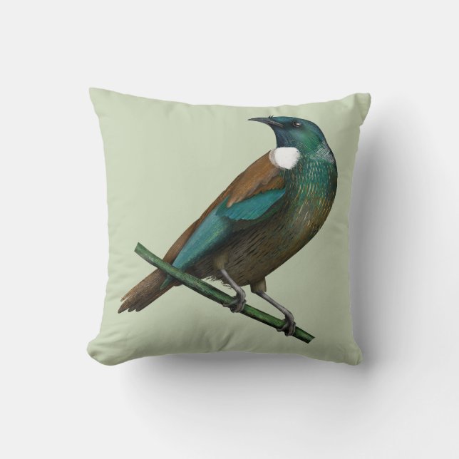 Tui New Zealands Bird Cushion (Front)