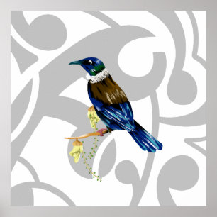 Tui NZ Bird Poster