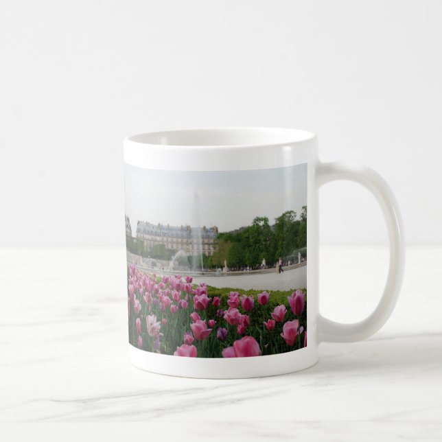 Tuileries Garden in bloom Coffee Mug (Right)
