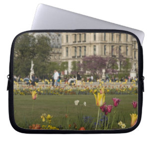 Tuileries Garden, Louvre, Paris, France Laptop Sleeve