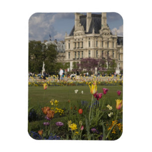 Tuileries Garden, Louvre, Paris, France Magnet