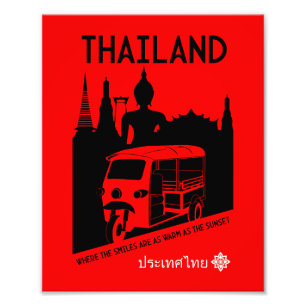 Tuk Tuk Thailand Photo Print